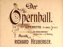 Heuberger, Overture from the operetta 