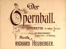 Heuberger, Ouvertüre zur Operette 