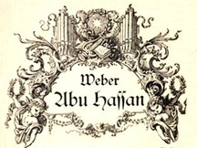 Weber, Ouvertüre zur Oper „Abu Hassan“ 